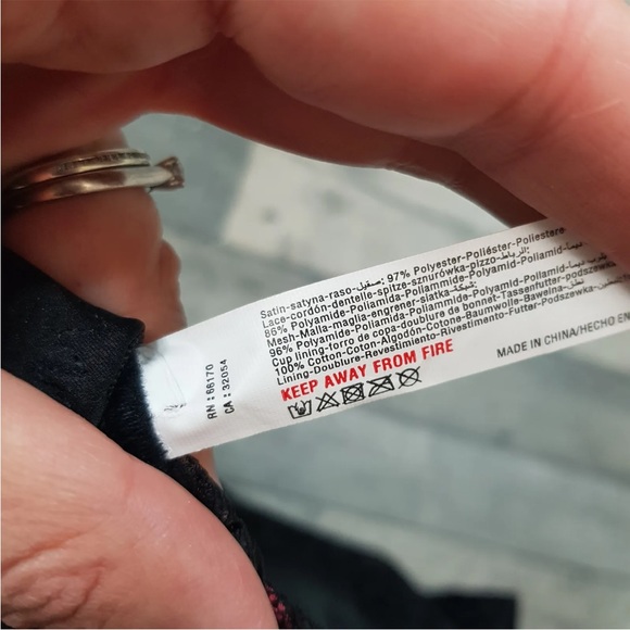 Urban Outfitters Ava Lace Corset Basque Medium 12 14 Black Underwired Top BNWT - Picture 10 of 10